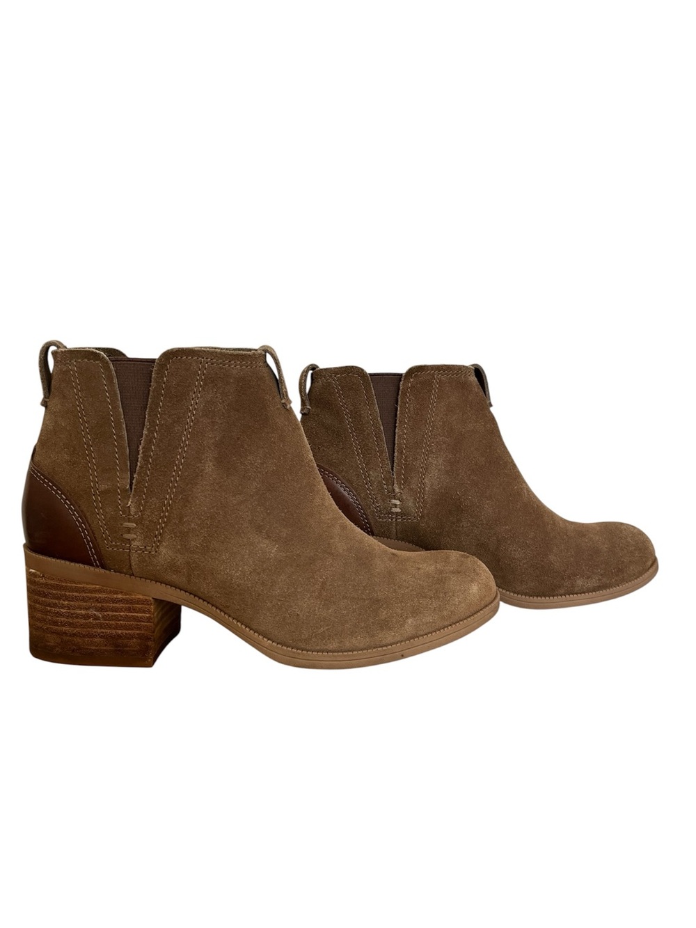 Clark’s Suede Women’s Heeled Ankle Booties